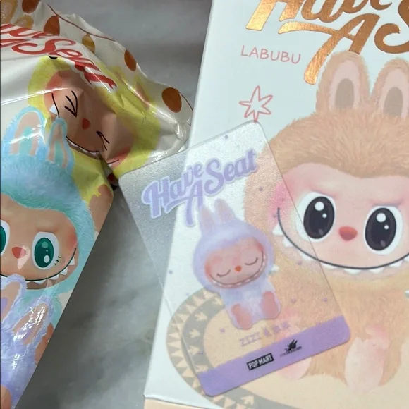 Adorable Have A Seat Labubu Plush Toy blind box - ZiZi only unopened - Picture 5 of 7